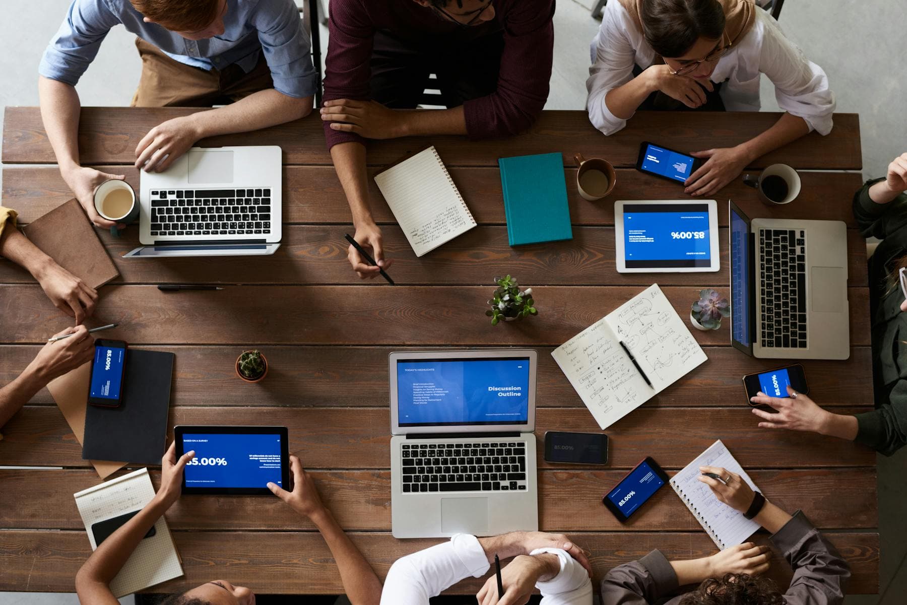 Brand strategy scene